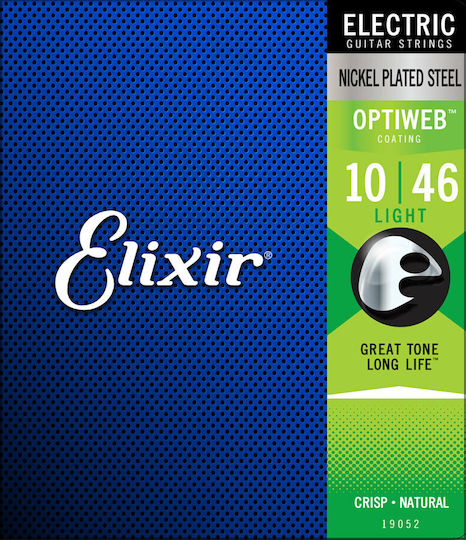 Elixir Πλήρες Σετ Χορδών για Ηλεκτρική Κιθάρα Optiweb