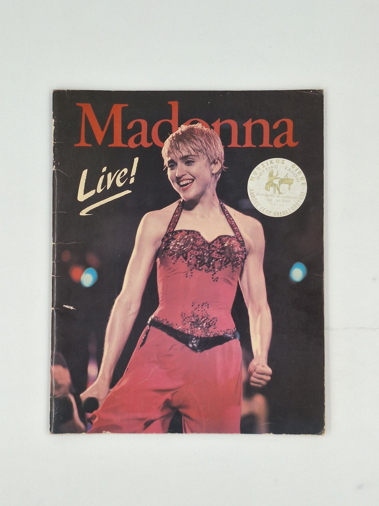 Madonna 1987 Live Tour Concert Magazine & Poster