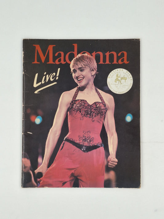 Madonna 1987 Live Tour Concert Magazine & Poster