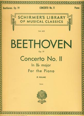 G. Schirmer Ludwig Van Beethoven - Concerto No. II, Op. 19 in B Flat Major Παρτιτούρα για Πιάνο