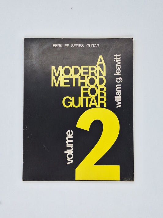 Leavitt - A Modern Method for Guitar, Vol. 2 | Berklee Press