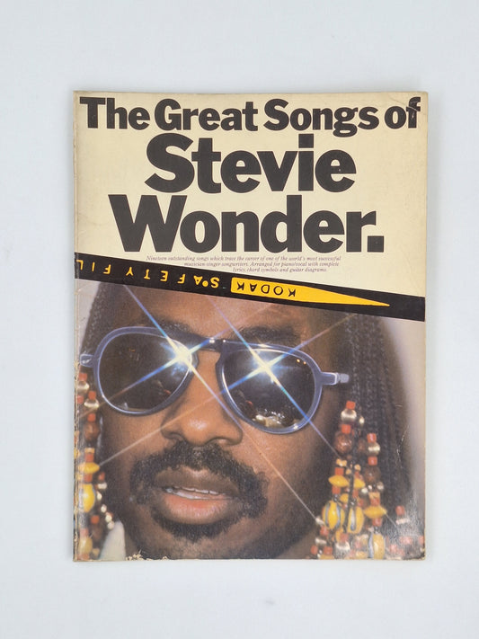 Great Songs of Stevie Wonder | Music Book (Piano, Vocal, Guitar) | 1983