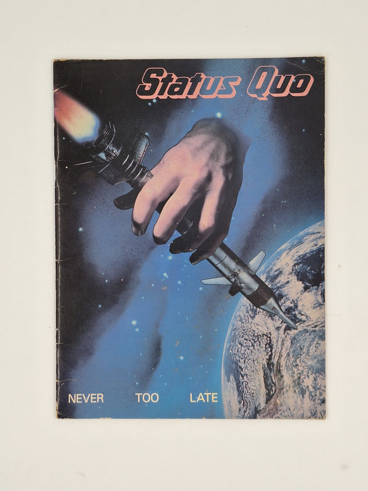 Status Quo – Never Too Late (Sheet Music & Lyrics)