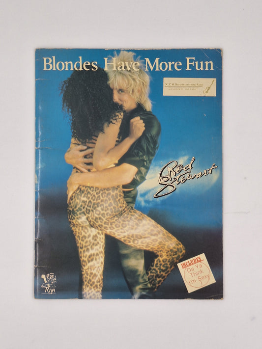 Rod Stewart – Blondes Have More Fun (Sheet Music & Lyrics)