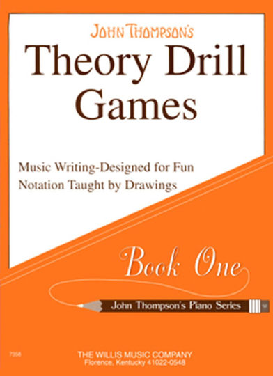 Willis Music John Thompson - Theory Drill Games Βιβλίο Θεωρίας για Πιάνο Book 1