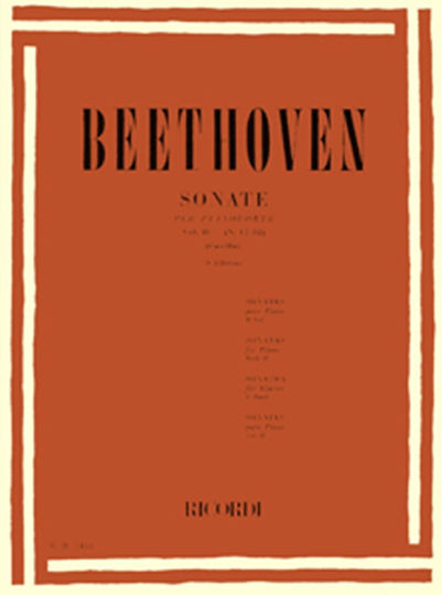 Ricordi L.V.Beethoven Sonate per pianoforte Vol II N Παρτιτούρα για Πιάνο